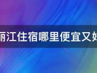 丽江住宿哪里便宜又好（性价比高的丽江住宿推荐）