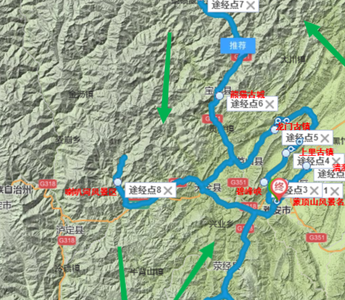 四川芦山县属于哪个市，龙门镇的青龙场村景区面积竟然有62平方公里